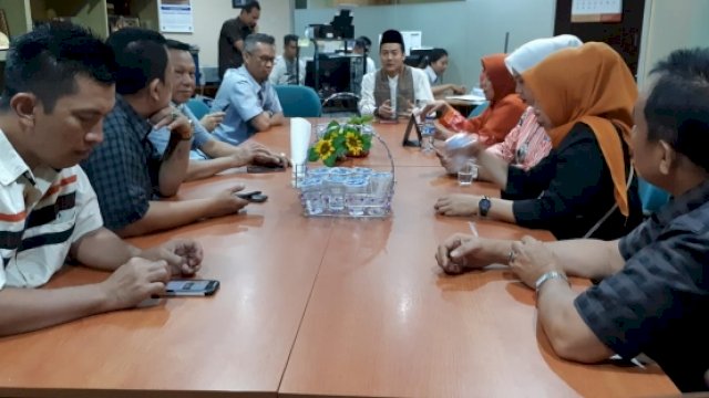 Rombongan Komisi B DPRD Kota Makassar mengunjungi DPRD Prov DKI Jakarta, Jumat (19/10/2018).