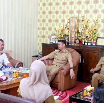 Lihat Potensi Pertaniat di Gowa, Direktur PT. Segar Putra Nusantara Temui Adnan