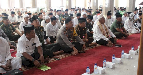 Pemda Soppeng Gandeng TNI dan Polri Gelar Doa untuk Korban Gempa Tsunami di Sulteng