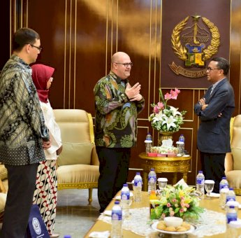 Berahasil Kurangi Angka Kematian di Bantaeng, Konjen AS di Surabaya Temui Gubernur Sulsel