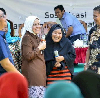 Di Bontonompo, Aliyah Mustika Ajak Masyarakat Ciptakan Generasi Berkualitas