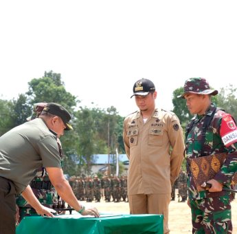 Dukung TMMD, Pemkab Gowa Alokasikan Dana Rp.1,527 Miliar