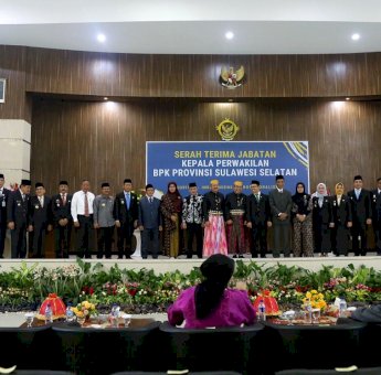 Hadiri Sertijab Kepala BPK Sulsel, Ini Harapan Danny Pomanto