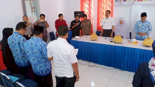 Hadapi Pilpres dan Pileg 2019, Polsek Liliriaja Gelar Deklarasi Damai