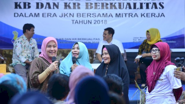 Hadiri Acara BKKBN, Ini Permintaan Aliyah Kepada Kader KB