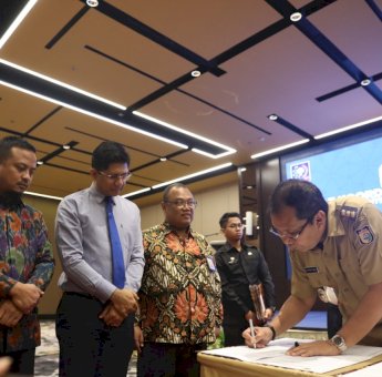 24 Kepala Daerah di Sulsel Tandatangani MoU Perizinan PTSP