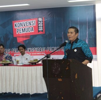 Buka Konvensi Pemuda 2019, Deng Ical Harap Lahir Pemuda Hebat