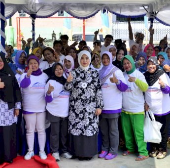 Akhir Pekan, Aliyah Mustika Temui Ratusan Warga Toddopuli