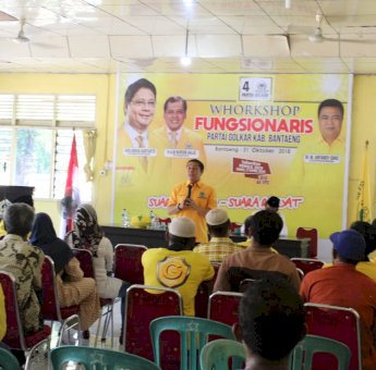 Dihadapan Puluhan Caleg Bantaeng, Deng Ical : Jangan Ada yang Merasa Lebih Hebat Dari Partai