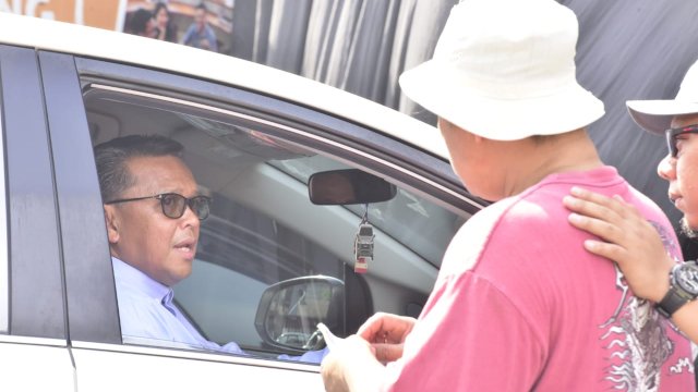 Gubernur Sulsel Nurdin Abdullah saat menjadi pemeran di Film jalangkote rasa keju.