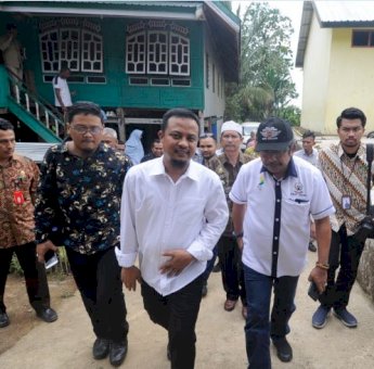Sudirman Sulaiman Tinjau Akses Jalan Alternatif yang Hubungkan Tiga Kabupaten