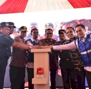 Gubernur Sulsel Soft Launching PSN Makassar New Port Tahap I Senilai Rp 2,51 Triliun