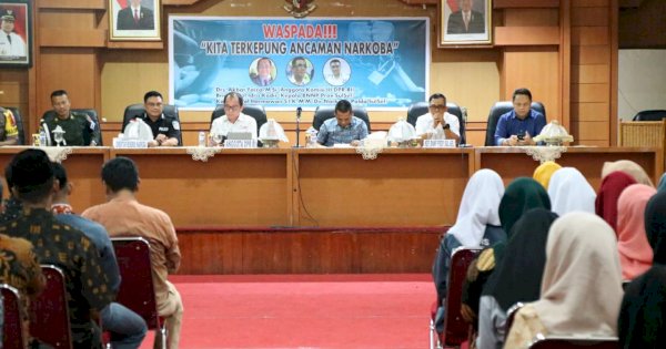 Udin Berbagi Pengalaman Buruk Jadi Pengguna Narkoba di Jajaran SKPD Soppeng