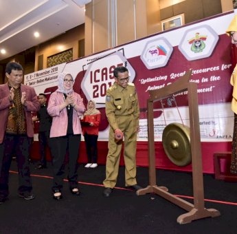 Buka ICAST 2018, Nurdin Abdullah : Kita Ingin Sulsel Jadi Lumbung Daging Nasional