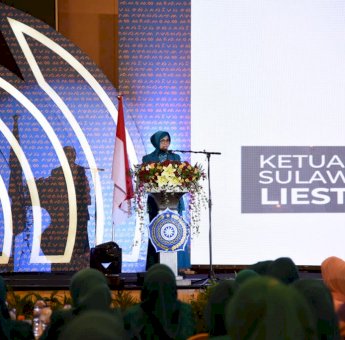 Hadiri Peringatan HKG ke 46, Liestiaty Beri Banyak Tugas untuk PKK Makassar