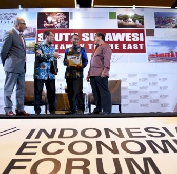 Ini yang Dibahas Gubernur dan Wali Kota Makassar di Indonesia Economic Forum