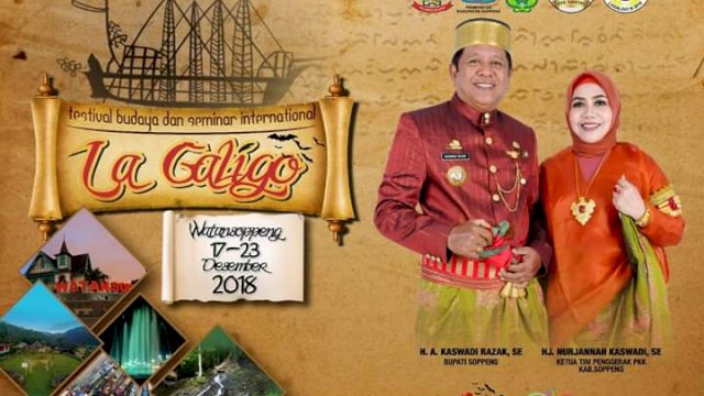 Perwakilan 10 Negara Bakal Hadiri Festival I Lagaligo III di Soppeng