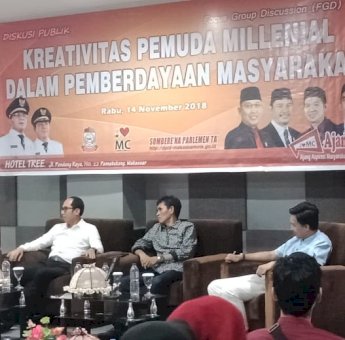 Di FGD DPRD Makassar, Kadispora Dorong Pemuda Ciptakan Terobosan