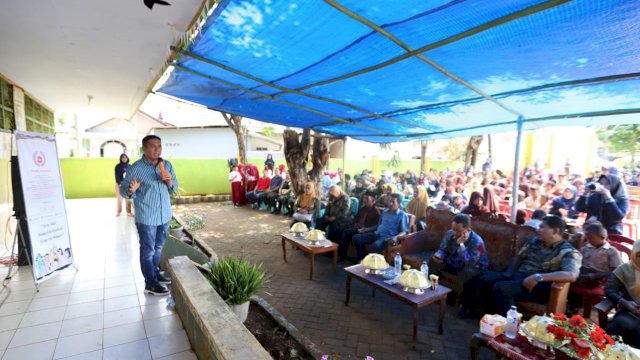 Wakil Wali Kota Makassar Syamsu Rizal (Deng Ical) membuka Gerakan Peduli Indonesia,&nbsp;di SD Inpres Kera-Kera, Kecamatan Tamalanrea, Sabtu (17/11/2018).