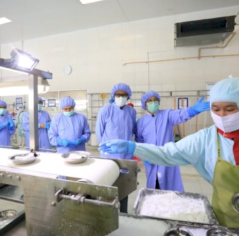 Nurdin Abdullah Ajak Wagub Ehime Tinjau Pengolahan Produk Perikanan di KIMA