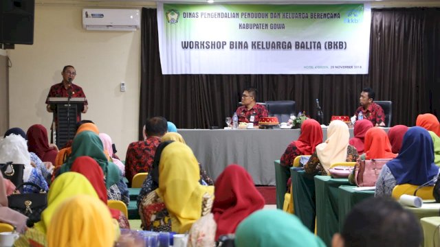 Buka Workshop BKB, Muchlis Harap Pengelolah Kampung KB Kembangkan Inovasi