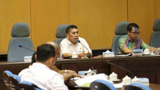 Rapat Pansus Penyertaan Modal DPRD Kota Makassar.