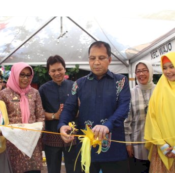 Danny Launching Inovasi Warung dan Galeri Maridi Kecamatan Wajo