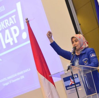 Di Hadapan Ratusan Kader Demokrat Makassar, Aliyah : Kita Tagih Komitmen Danny Pomanto