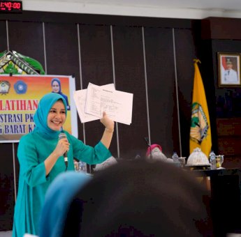 Buka Pelatihan PKK Kecamatan Bajeng Barat, Ini Harapan Priska Paramita