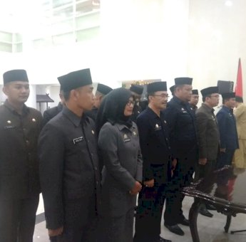 Lantik 14 Sekcam, Danny : Tidak Ada Hubungannya dengan Kepentingan Pilkada 2020