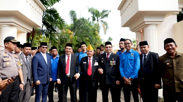 Peringatan Hari Korban 40 ribu jiwa, di Monumen Korban 40 ribu jiwa, Kalukuang, Kecamatan Tallo, Selasa (11/12/2018).