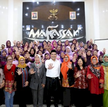 Kukuhkan 45 Duta K-PPTPPO Makassar, Ini Kata Danny Pomanto