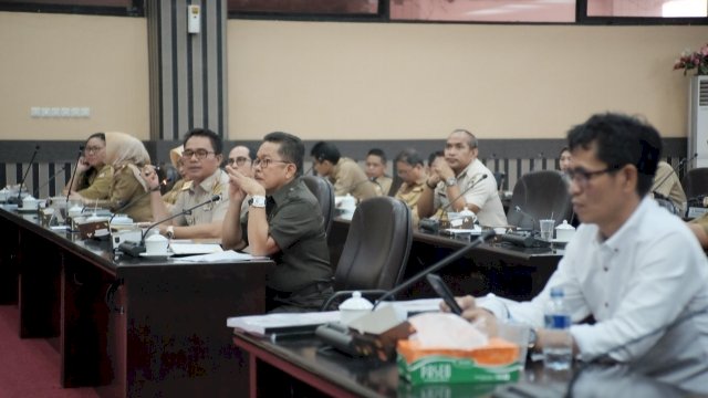 Banggar DPRD Makassar Gelar Rapat Bersama SKPD Bahas APBD 2019