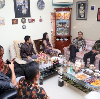 Hadiri Open House Natal, Danny Ajak Tamu Doakan Korban Tsunami Banten dan Lampung