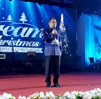 Dihadapan 4 Ribu Jemaat Natal Akbar Filadelfia, Danny Sampaikan 3 Hal Penting