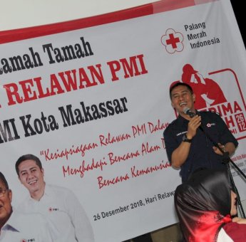 Di Malam Ramah Tamah Hari Relawan PMI, Deng Ical : 2019 Revolusi Pelayanan Terbaik