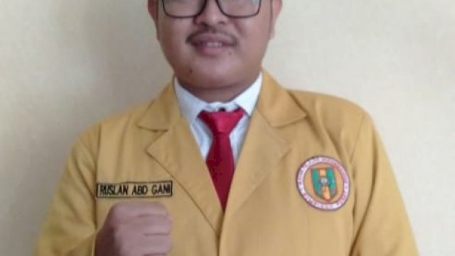 Ketua Bidang Hubungan dan Kerjasama Internasional Pimpinan Pusat Ikatan Pelajar Muhammadiyah, Ruslan Abdul Gani.