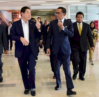 Gubernur Sulsel Jemput Gubernur Ehime Jepang di Bandara Sultan Hasanuddin