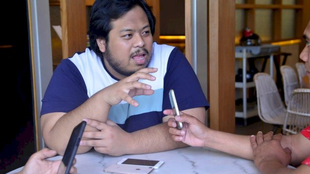 Koordinator Gerakan Milenial Indonesia (GMI) Sulsel, Amirul Yamin Ramarhansyah.