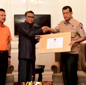 BNPB Beri Bantuan Operasional Tanggap Darurat Sulsel