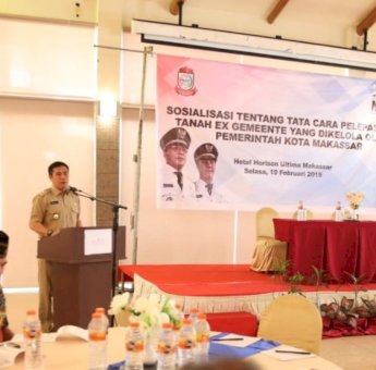 Deng Ical Buka Sosialisasi Pelepasan Tanah Ex Gemeente