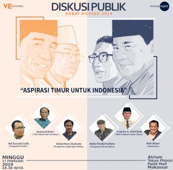 “Aspirasi Timur Untuk Indonesia” Jadi Tema Diskusi Publik yang Diselenggarakan VE Channel