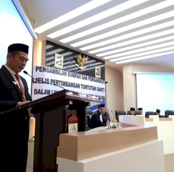 Pelantikan MPTGR, Deng Ical Tekankan Kerjasama Antar OPD