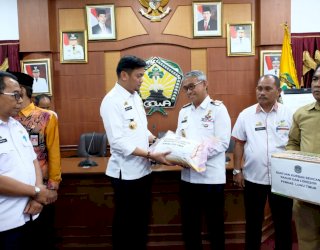 Pemkab Luwu Timur Salurkan Bantuan untuk Korban Bencana di Gowa