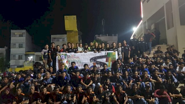 24 Club Bikers Kumpul di Soppeng, Dukung Milenial Road Safety Festival