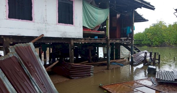 22 Rumah Warga di Bone Rusak Akibat Angin Puting Beliung