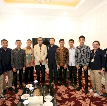 Pembalap Berprestasi Sulsel Temui Nurdin Abdullah, Ini yang Dibahas