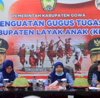 Gowa Mantapkan Persiapan Target Predikat Nindya Sebagai Kabupaten Layak Anak
