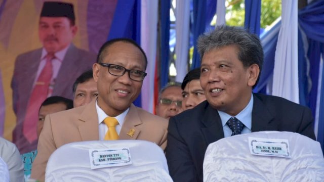 Wakil Ketua DPRD Sinjai, Jamaluddin Asnawi hadiri Peringatan Hari Jadi Pinrang ke-59, Selasa (19/02/2019).