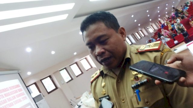Plt Kepala Dinas Sosial Kota Makakassar, Iskandar Lewa.
